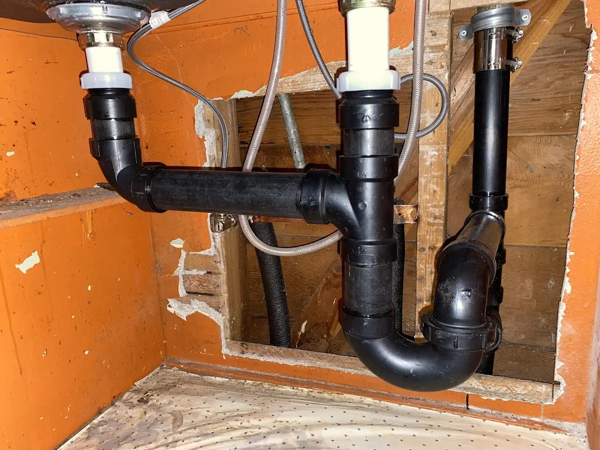 Professional Repiping Services equipment and tools on the job in Atlantic Beach